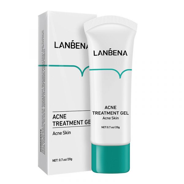 Gel for the treatment of problematic skin from acne, post-acne, acne with plant extracts Lanbena (35453)